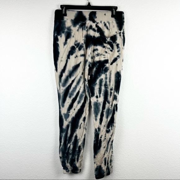 YOUNG FABULOUS AND BROKE Blue Safari Wash Tie Dye Jogger Sweatpants, Size Small - Picture 4 of 9